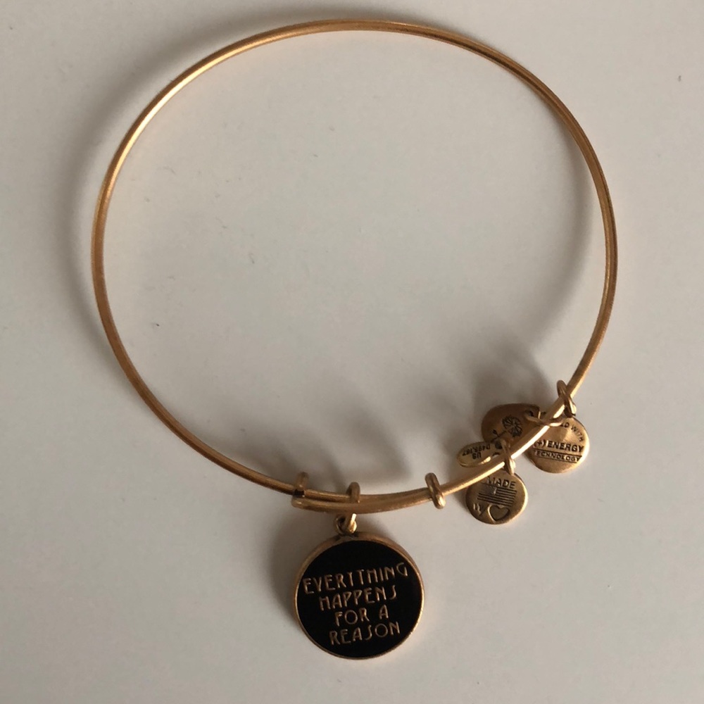Gold Alex and Ani Bracelet